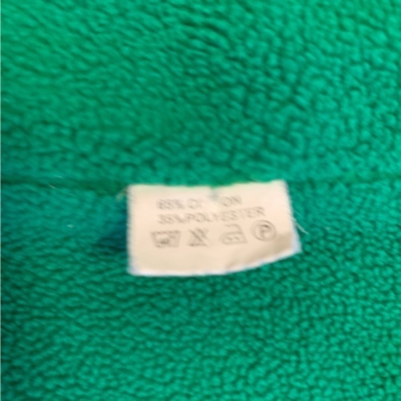 Irish farmyard friends green fleece vest XS - Picture 5 of 10